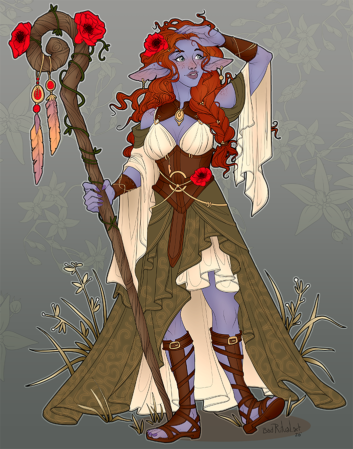 Fullbody lineart with colour